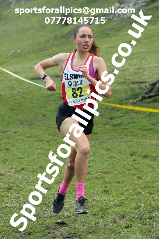 Masters men 2021 NECAA Cross Country Relays, Thornley Farm, Peterlee, Saturday, April 10th. Photo: David T. Hewitson/Sports for All Pics